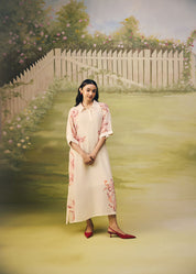 Coral Reverie Longline Dress