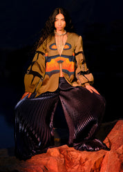 The Luminous Pleated Trousers