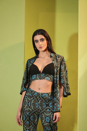 Nocturnal Embellished Cinched Co-Ord