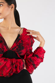 Scarlet Shadow Mini Dress