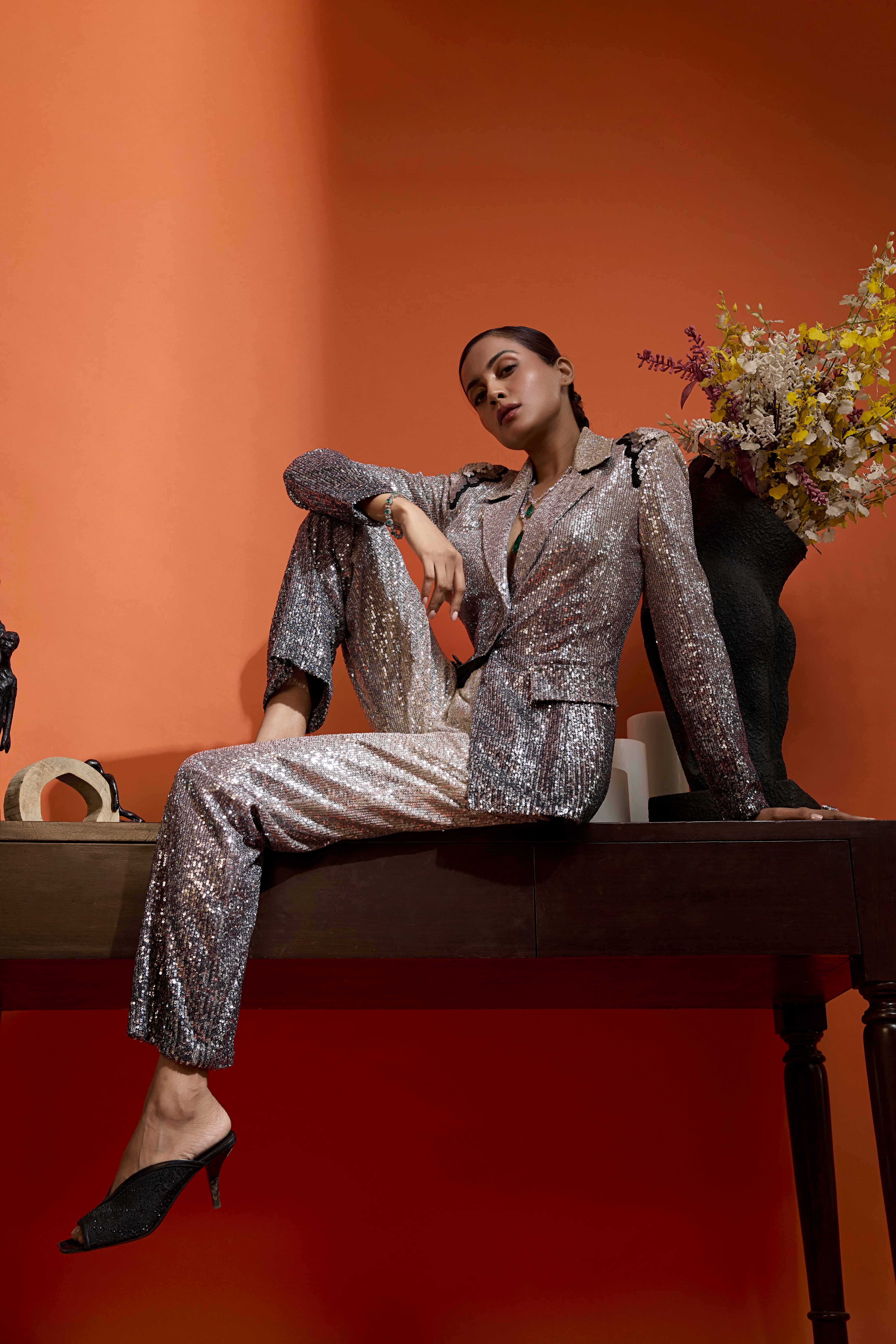 Ombré Blazer Co-Ord Set
