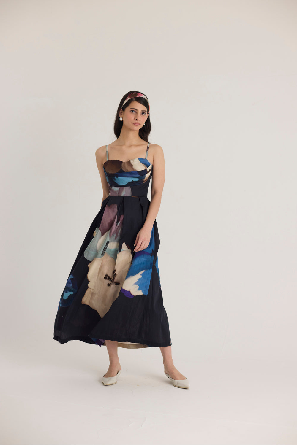 Rocco Cowl Bralette Dress