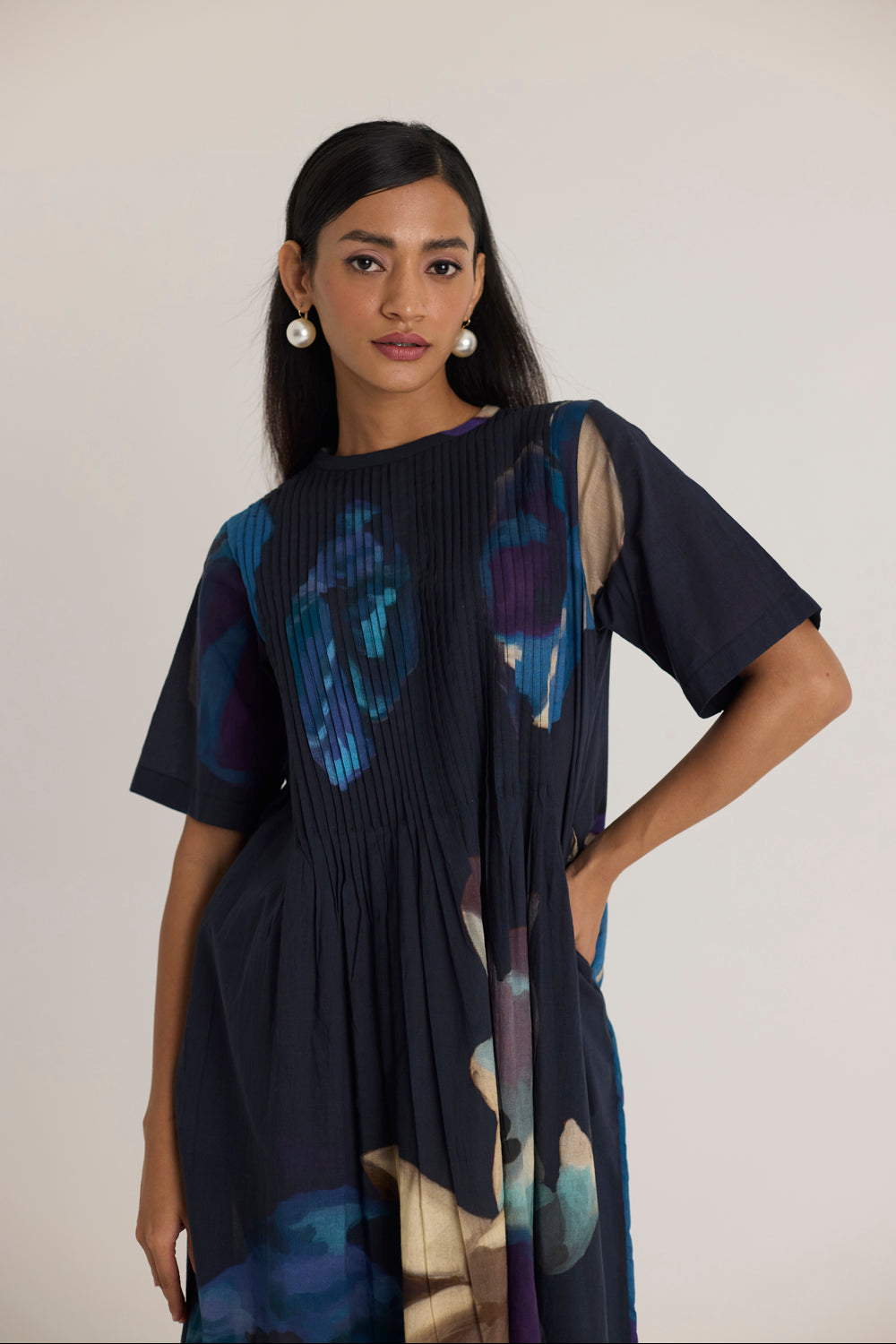 Rocco Pintuck Dress