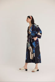 Rocco Drawstring Kaftan Dress