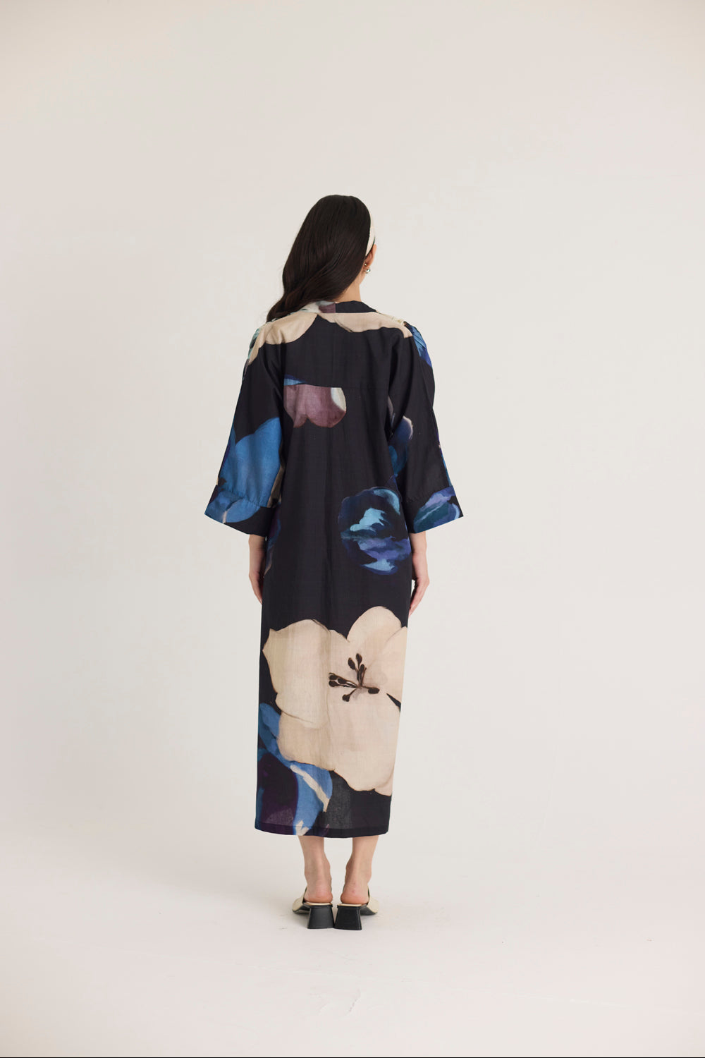 Rocco Drawstring Kaftan Dress