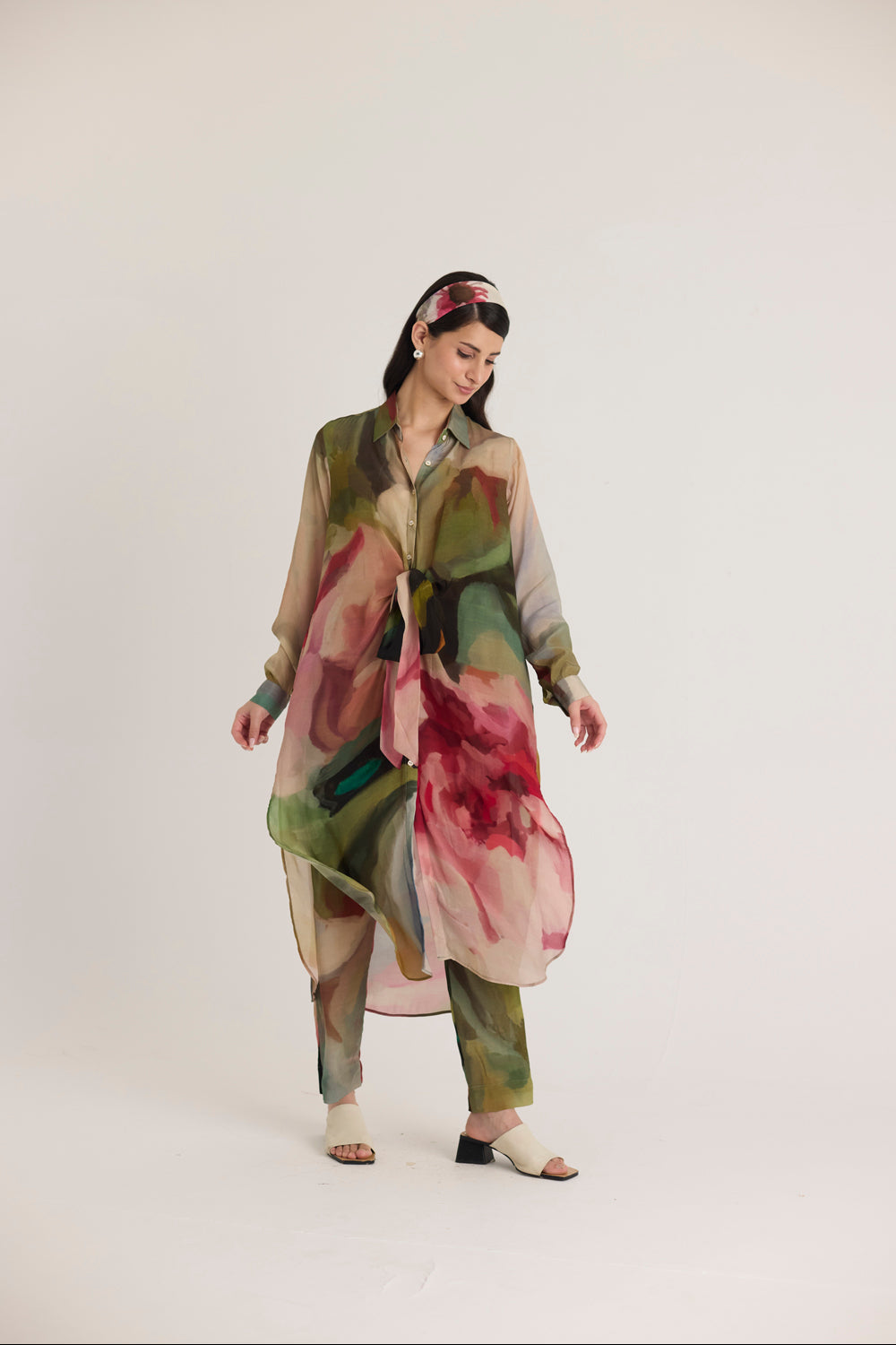 Tilly Wrap Kurta Set