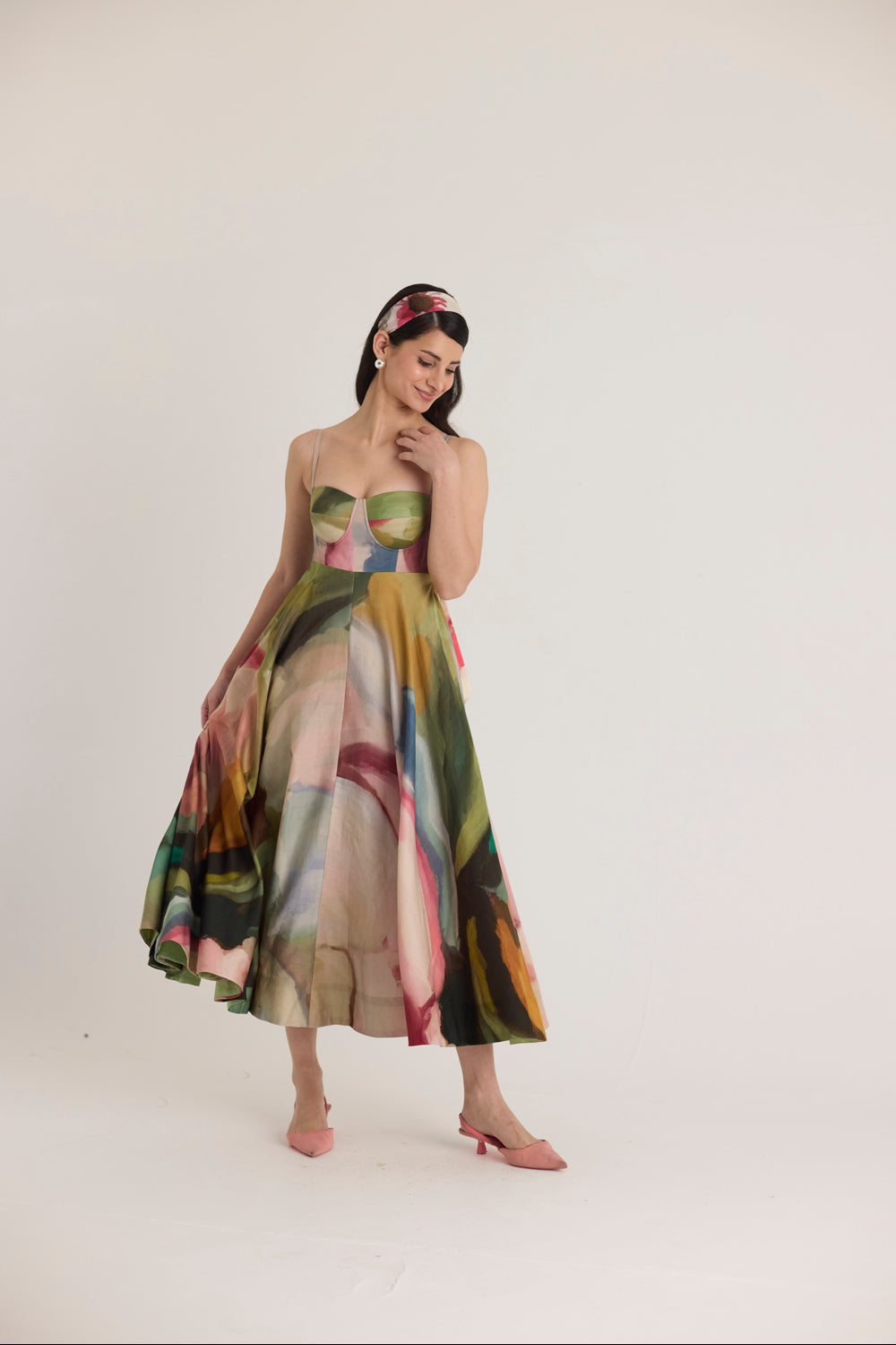 Tilly Flared Bralette Dress