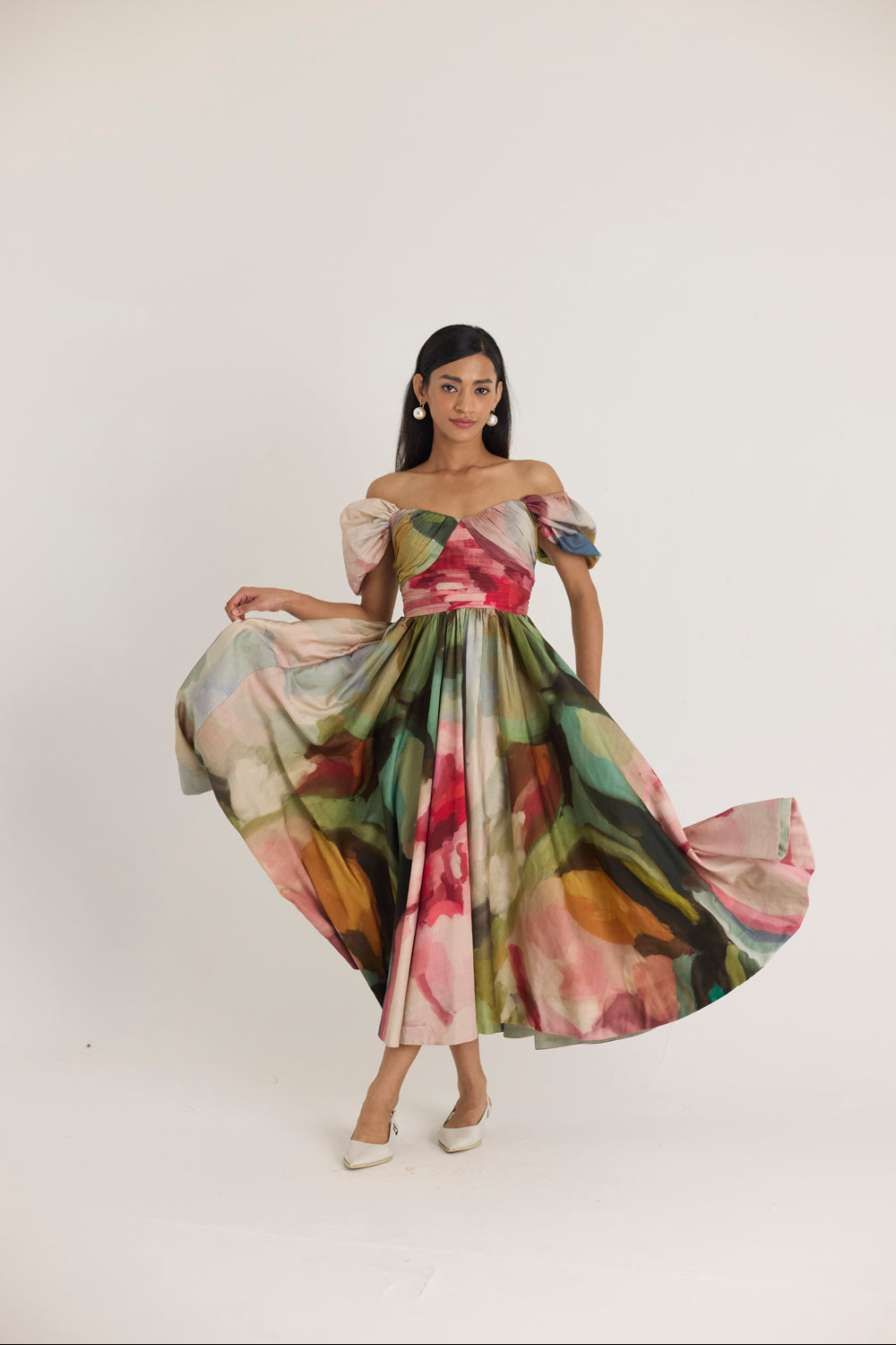 Tilly Puff Sleeve Dress