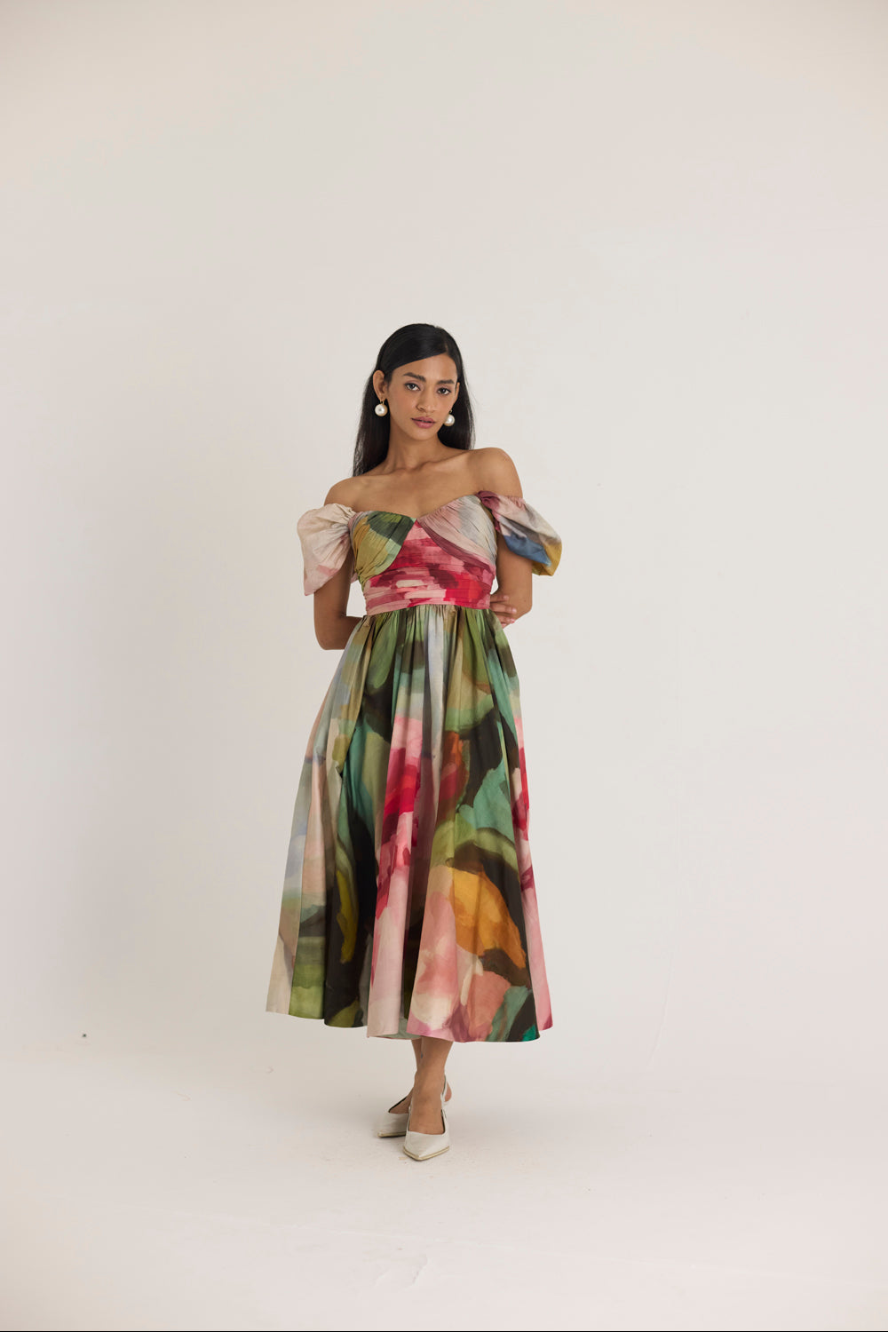 Tilly Puff Sleeve Dress