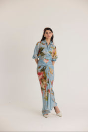 Taffy Tie Up Top & Skirt Set