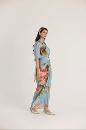 Taffy Tie Up Top & Skirt Set