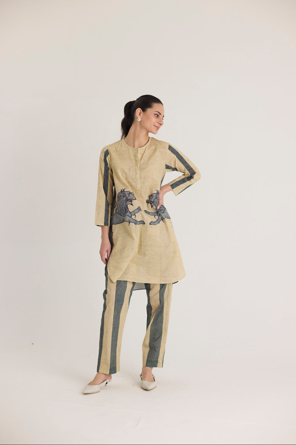 Paws Short Kurta Set