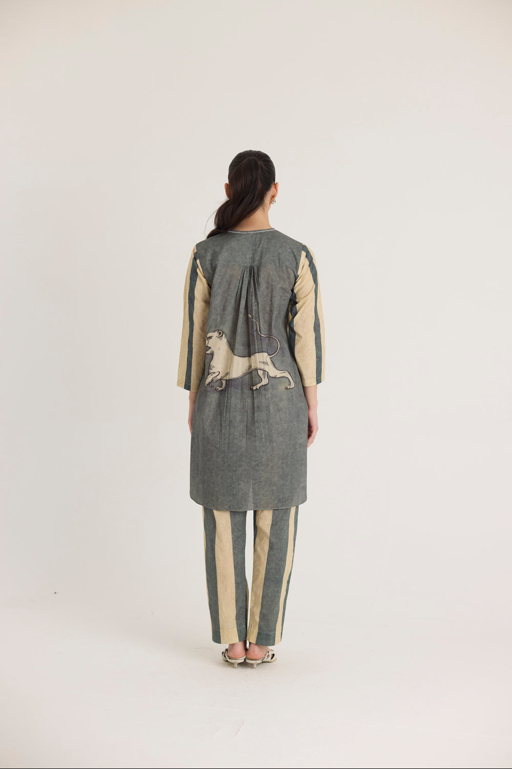 Paws Short Kurta Set