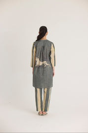 Paws Short Kurta Set