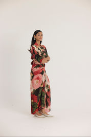 Scarlett Tie-up Top & Skirt Set