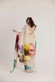 Lila Silk Saree