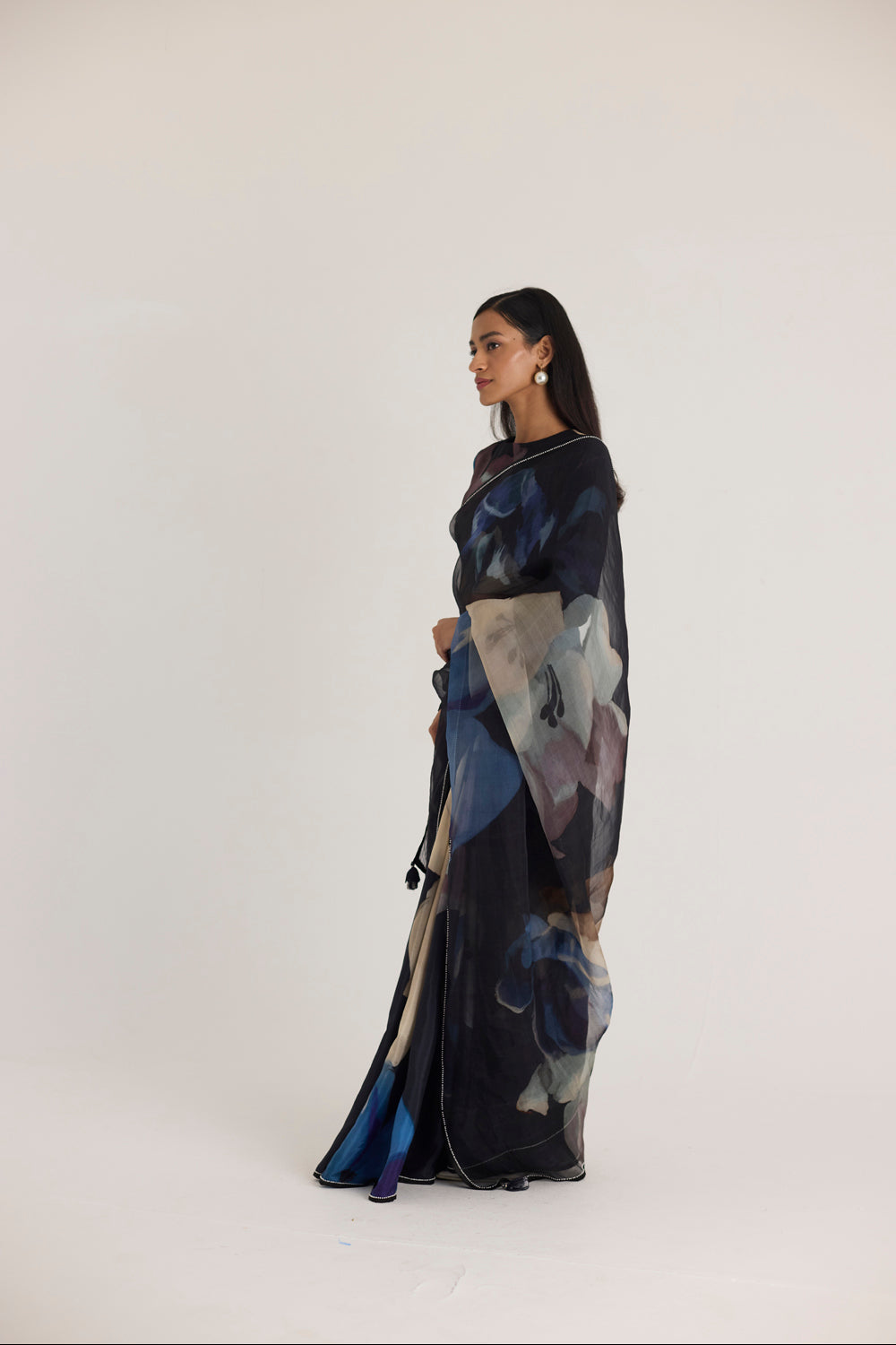 Rocco Half Silk & Half Organza Saree