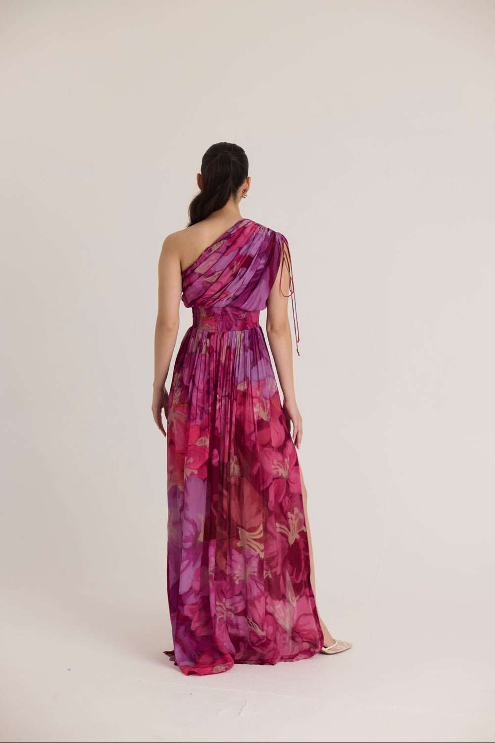 Violet One Shoulder Dress