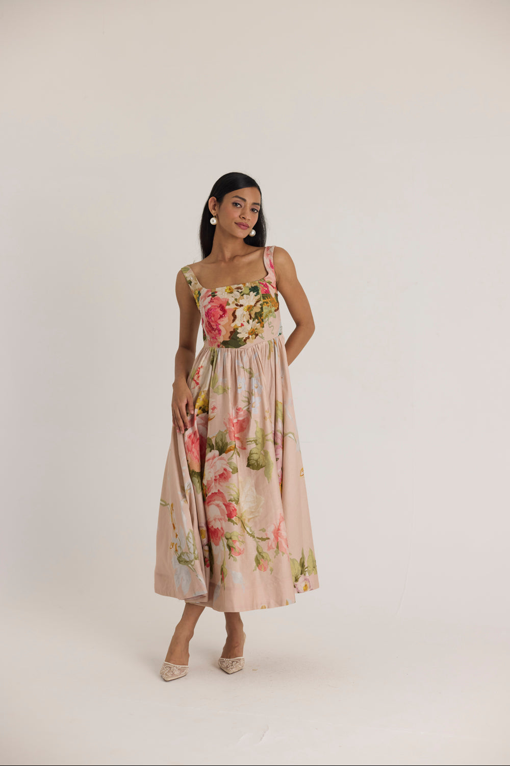 Hazel Embroidered Dress