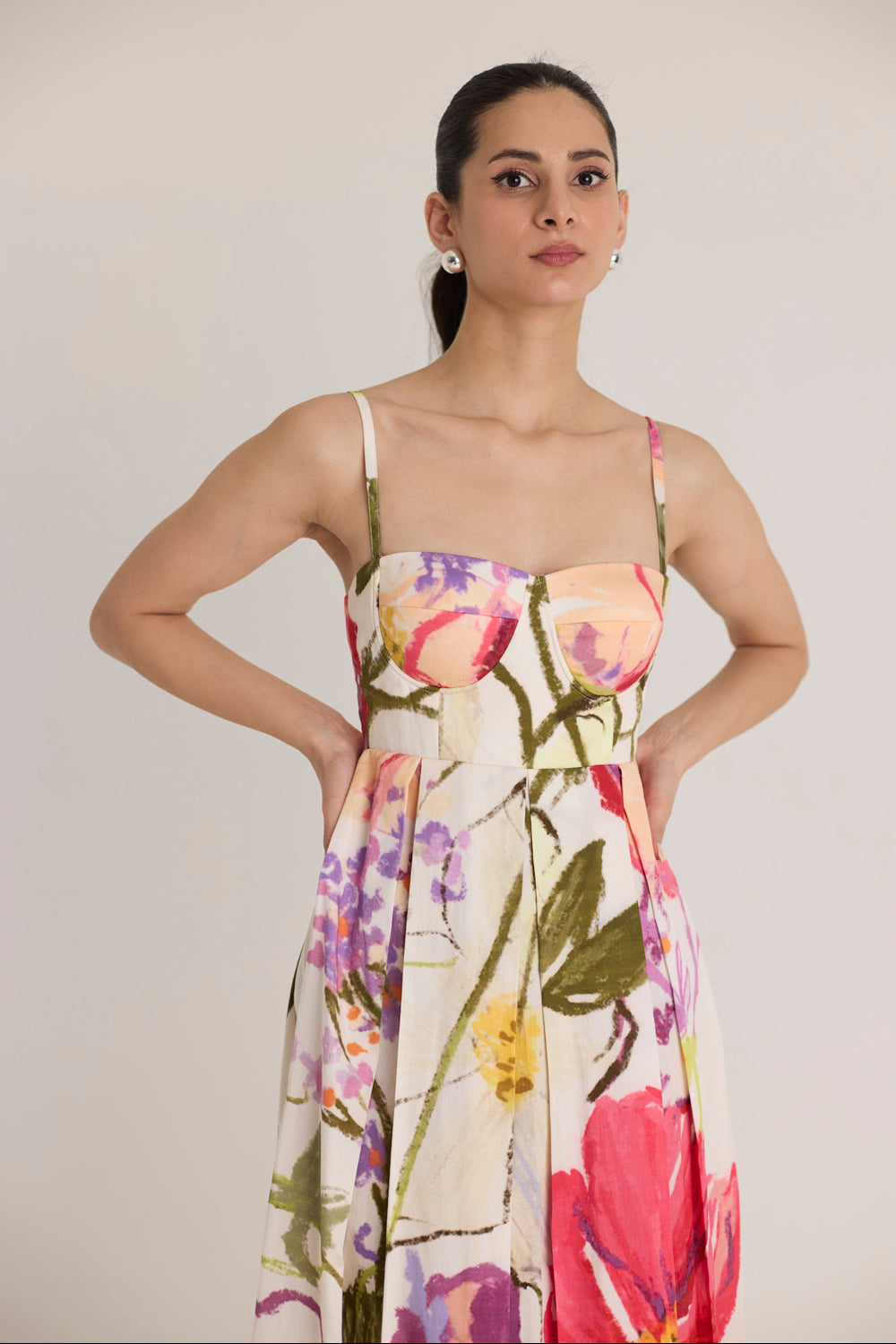 Dolly White Bralette Dress