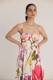 Dolly White Bralette Dress