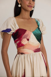 Lila Puff Sleeve Dress