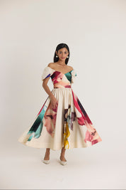Lila Puff Sleeve Dress