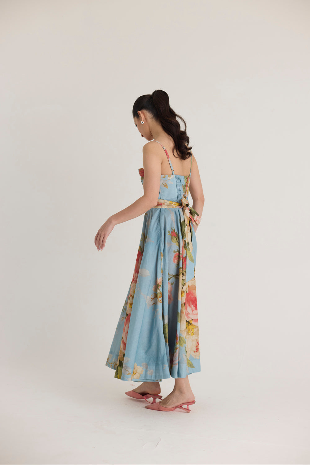 Taffy Cotton Frill Dress