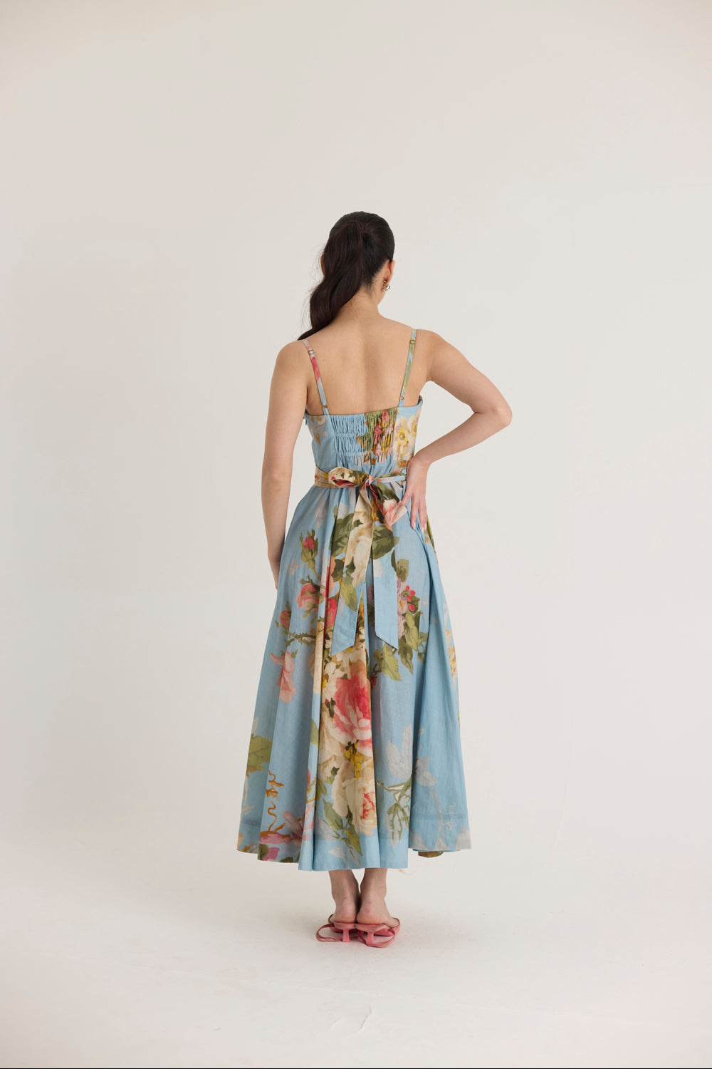 Taffy Cotton Frill Dress