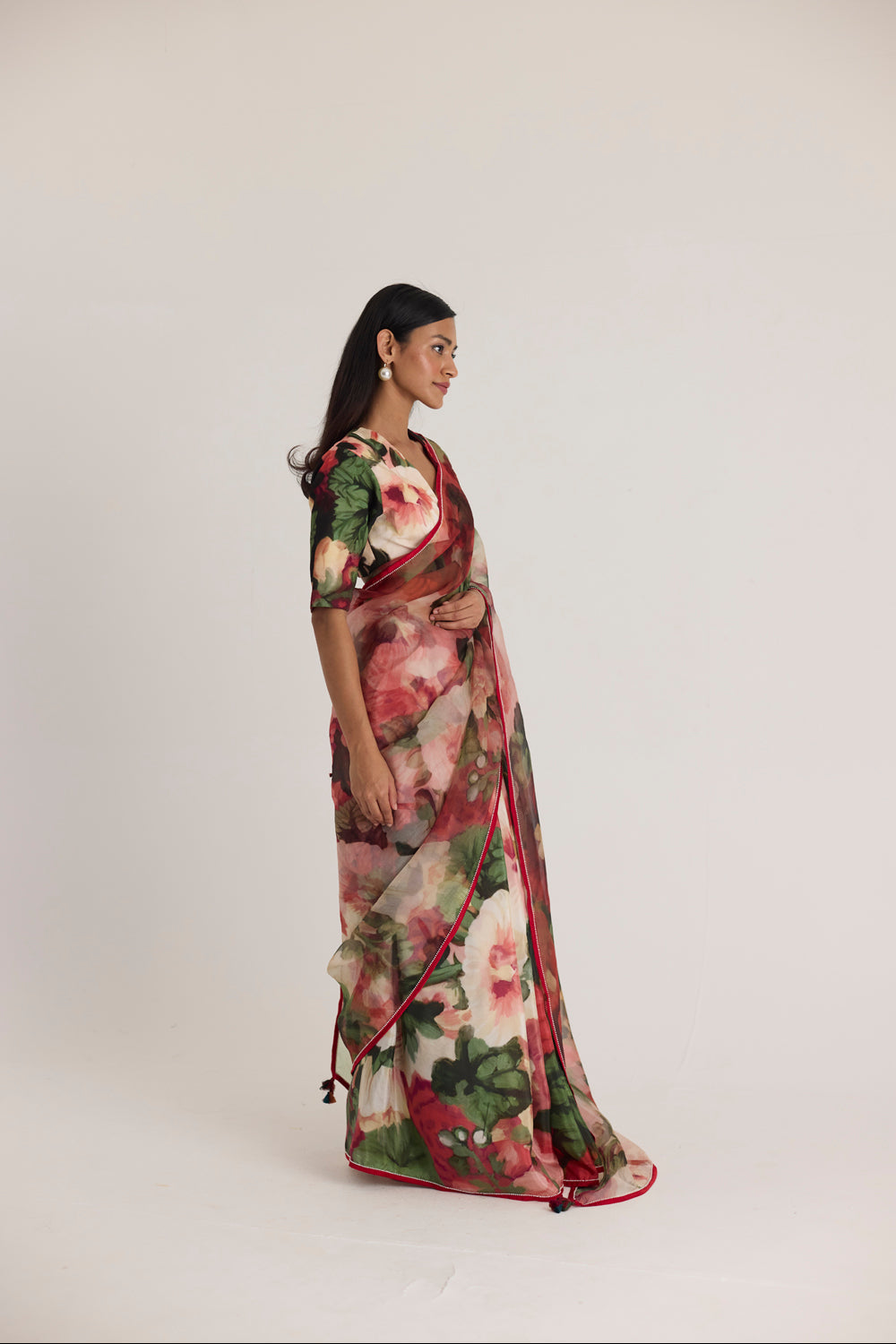 Scarlett Silk Organza Saree