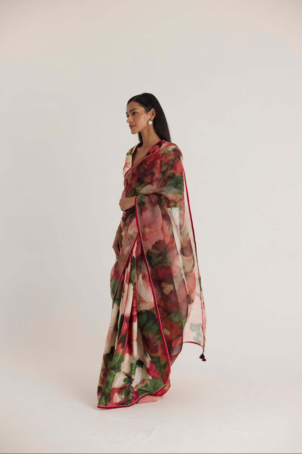 Scarlett Silk Organza Saree