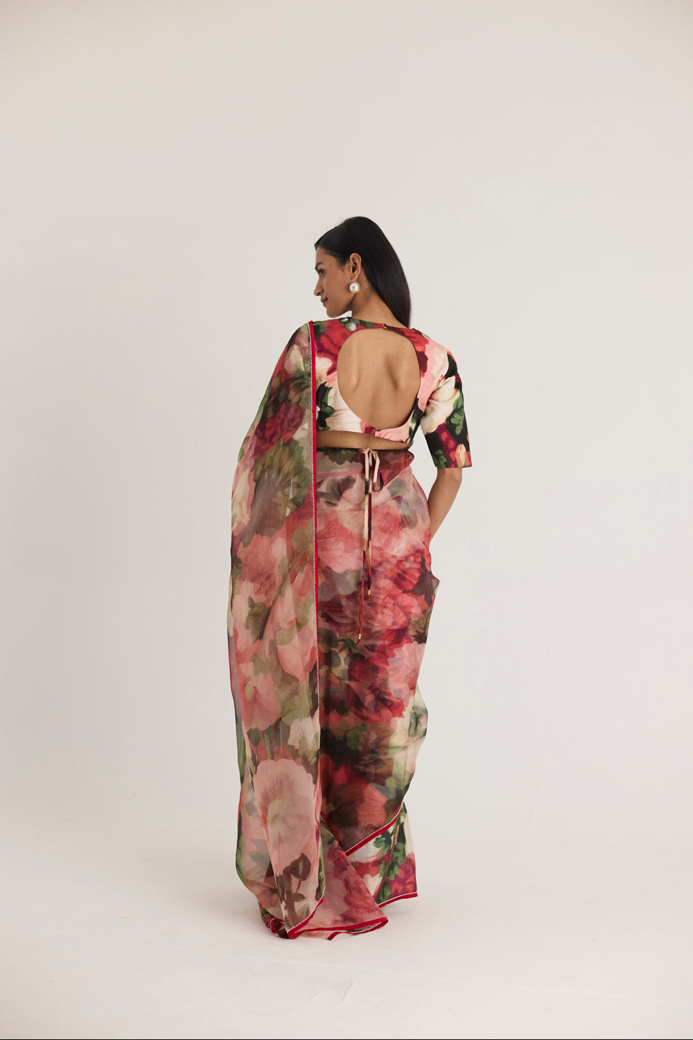Scarlett Silk Organza Saree