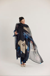 Rocco Silk Kaftan Set