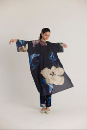 Rocco Silk Kaftan Set