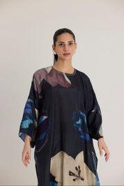 Rocco Silk Kaftan Set
