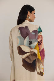 Lila Long V-Neck Kurta Set