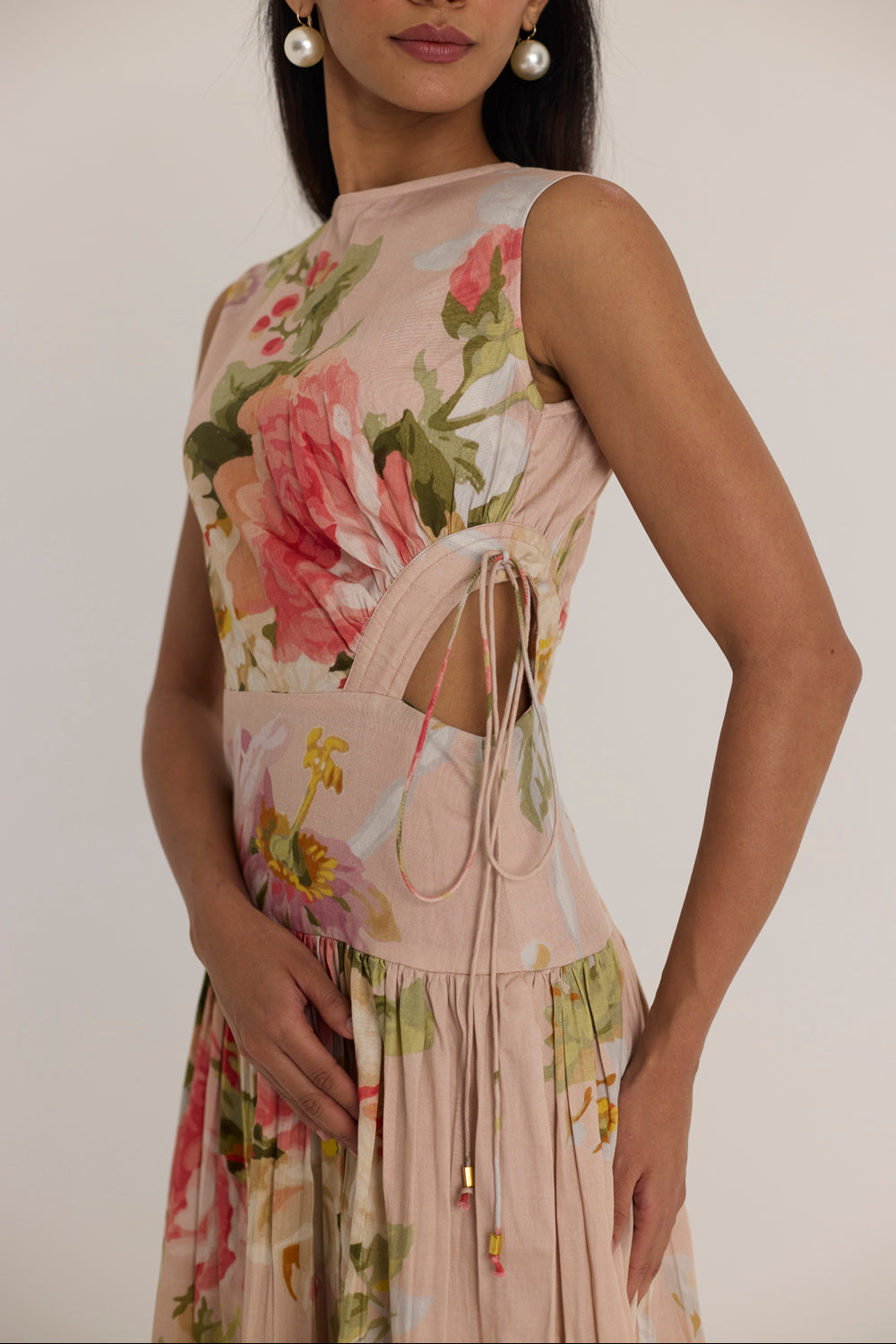 Hazel Side Cut Out Dress