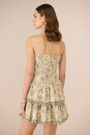 Apricot Mini Dress