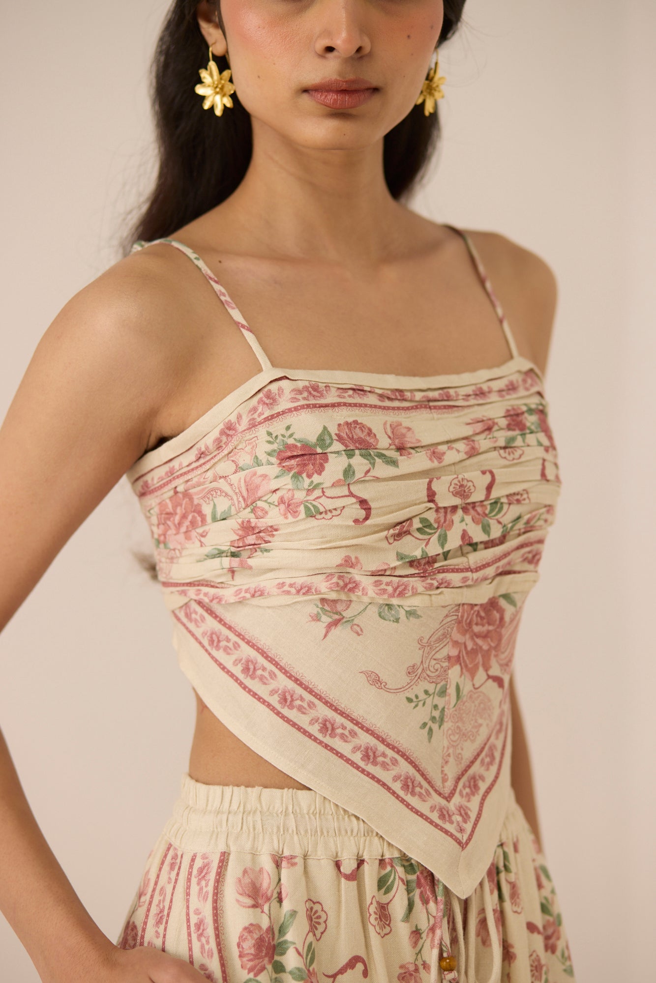 Malibu Scarf Top