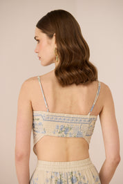 Malibu Scarf Top