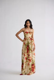Sama Crepe Bralette Dress