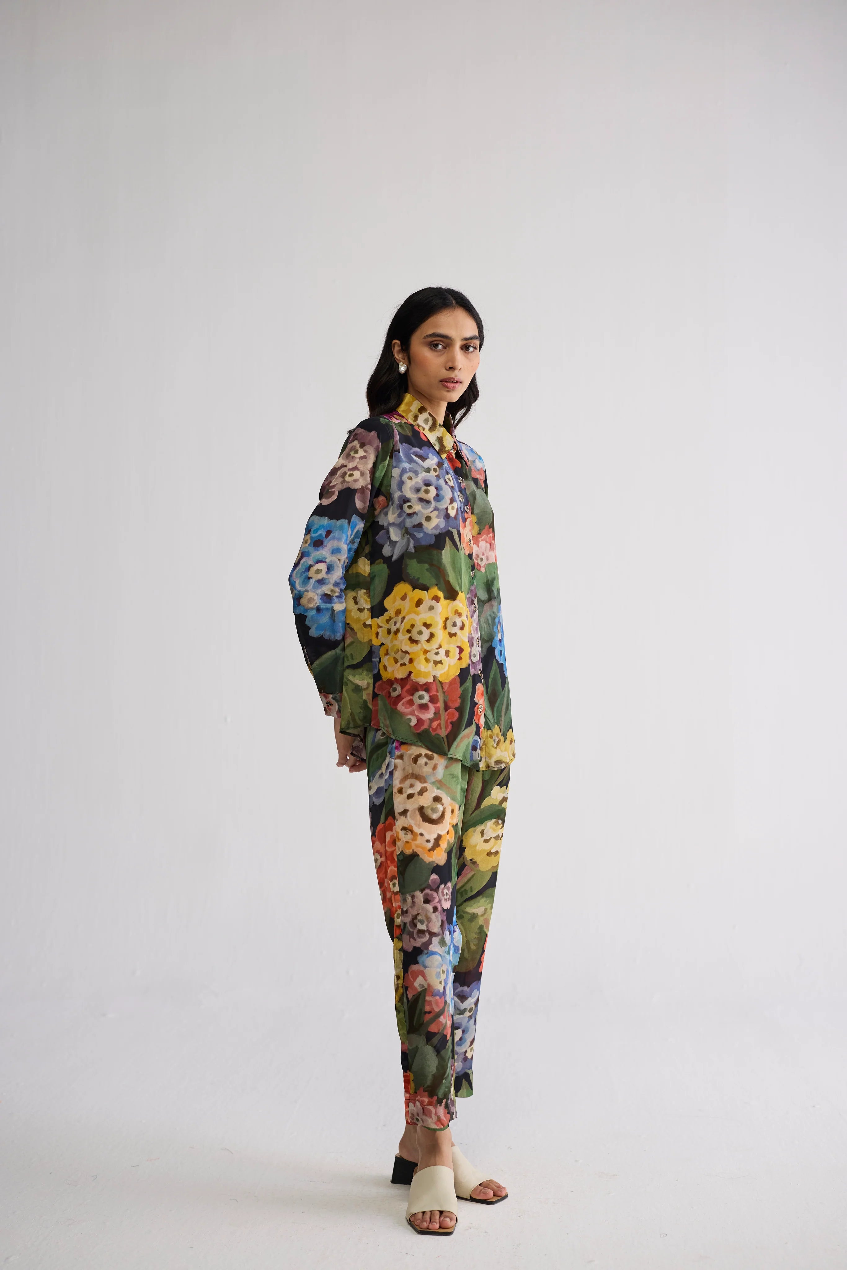 Rain Crepe Co-ord Set