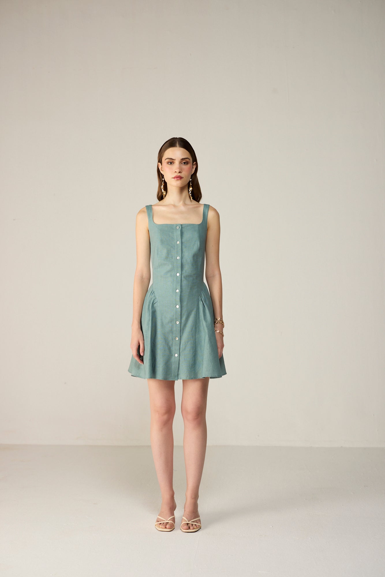 Leya Mini Dress Blue