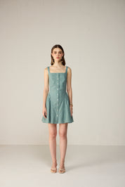 Leya Mini Dress Blue