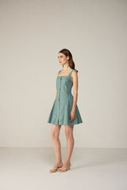Leya Mini Dress Blue