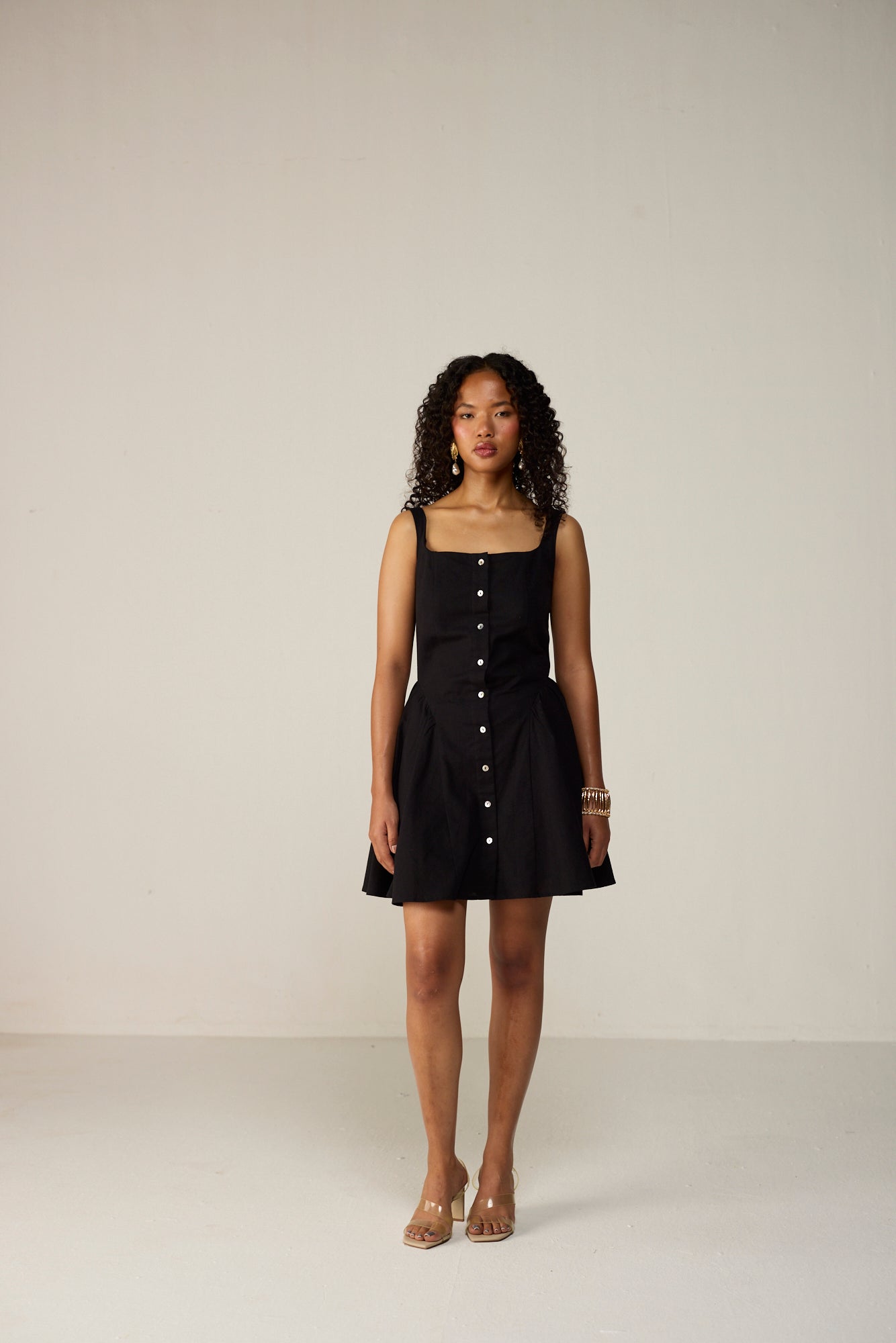 Leya Mini Dress Black