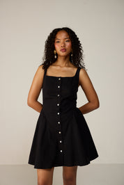 Leya Mini Dress Black