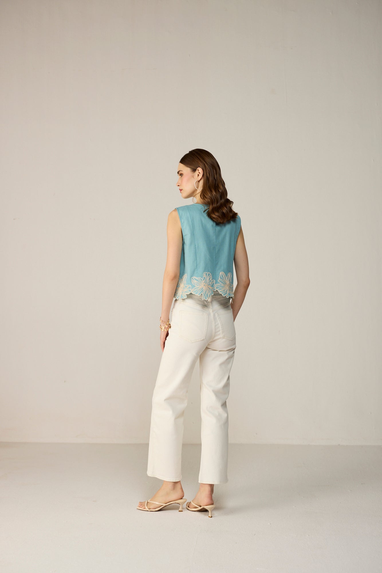 Fiora Blouse Blue