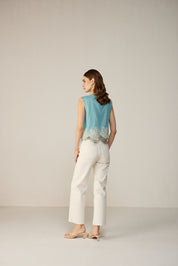 Fiora Blouse Blue