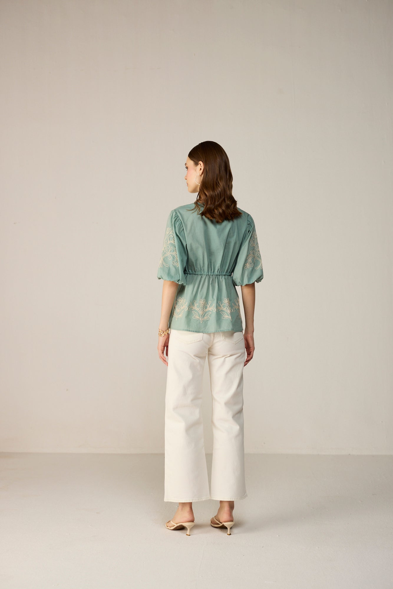 Vivia Blouse Green